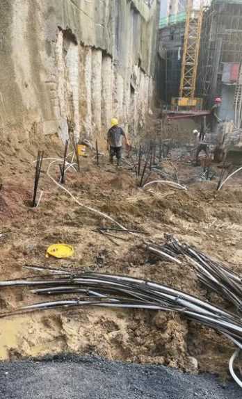 晋城城区抗浮锚索