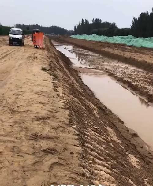 晋城城区河道降水